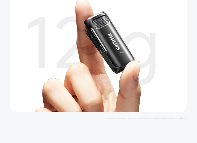 PHILIPS Wireless Lavalier Microphone One-to-One Small Bee Receiver Sound Card Host Live Streaming Equipment Outdoor Short Video Plug-in Microphone DLM3545C with National Subsidy 28