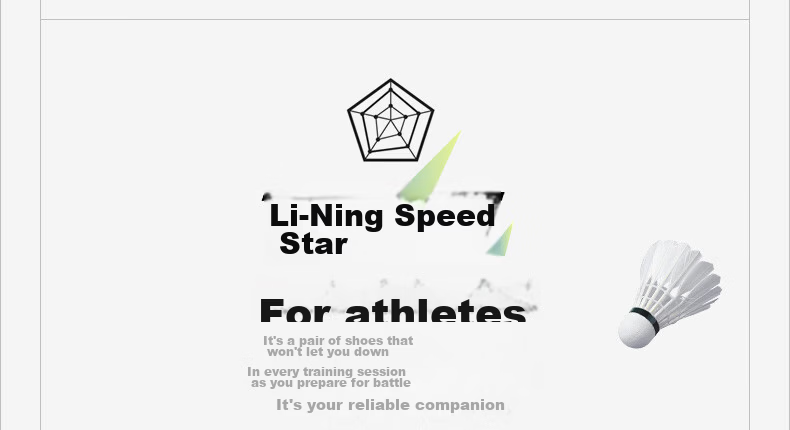 LI-NING Lightning 2.0 Unisex Professional Badminton Shoes Breathable Comfortable Training Sneakers 8