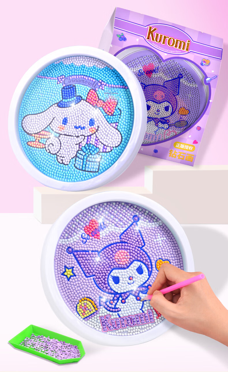 KUROMI TV Light-Up Night Light Sanrio Figurine Bedroom Mood Lamp Melody Gift for Girls 3