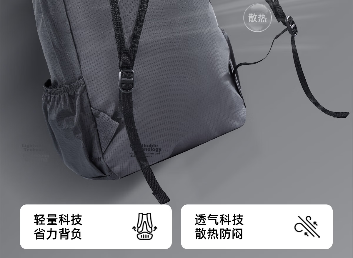CAMEL Outdoor Breathable Lightweight Hiking Cycling Backpack 576B941007 9