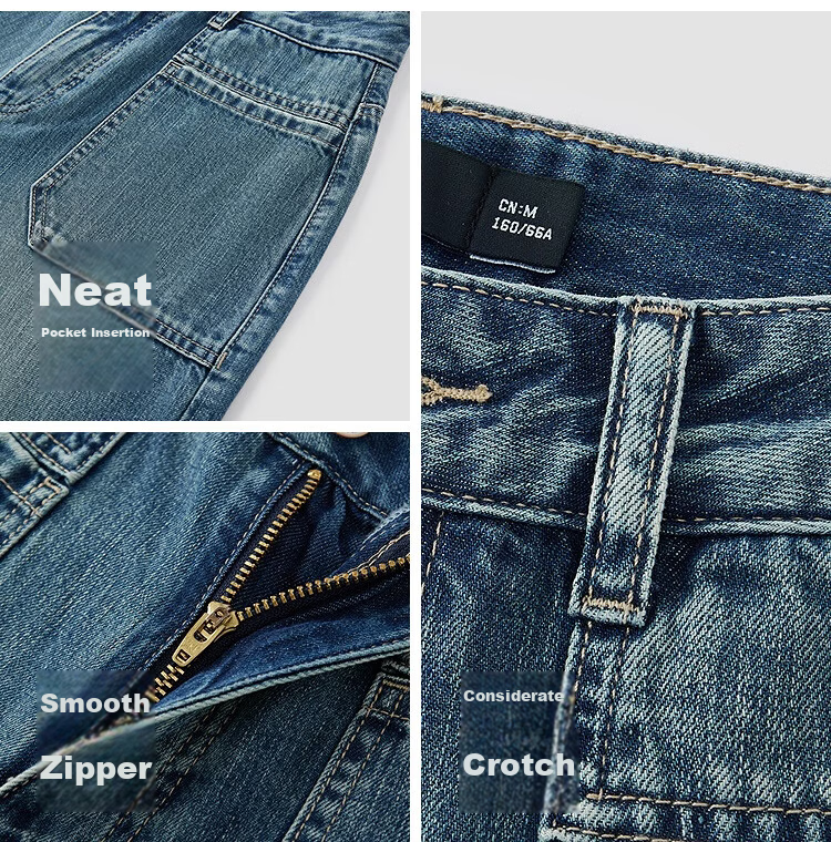 Semir Senrou | Women's Jeans, Summer Moisture-Wicking Cool-Feeling Linen Long Pants, Distressed Wide-Leg Pants 103325124005A 15