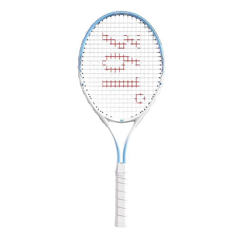 361° Tennis Racket Unisex Beginner Professional Single Racket with Strings Self-Practice Rebound Training Set