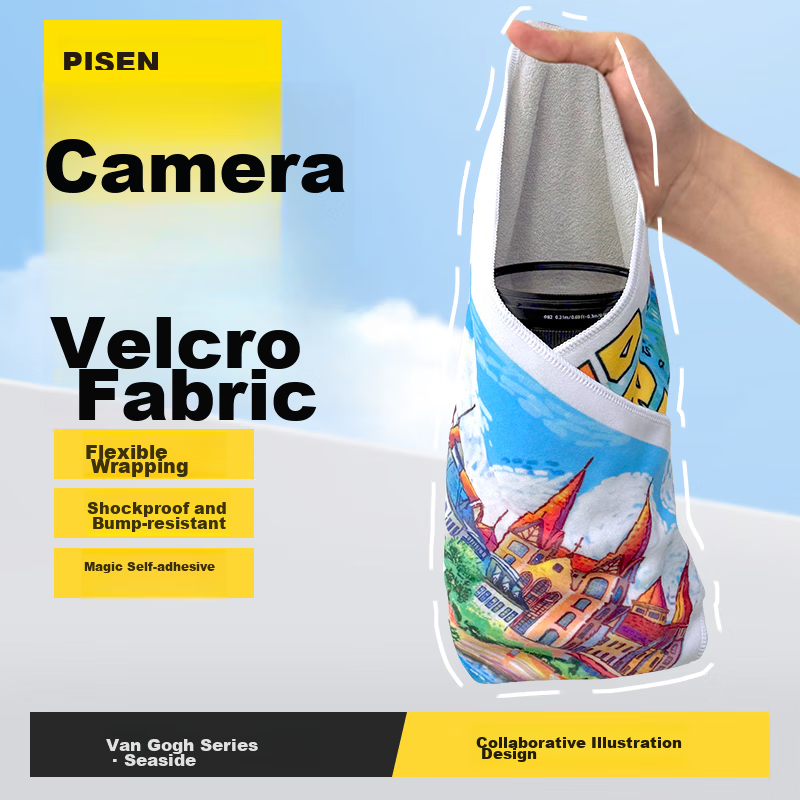 Pisen Air-Cooled Camera Cooler for Sony A7M4/ZVE10 Canon R5/R6/R10/R8 Nikon Z30 Fuji XT4 Live Streaming 26dB Quiet Cooling