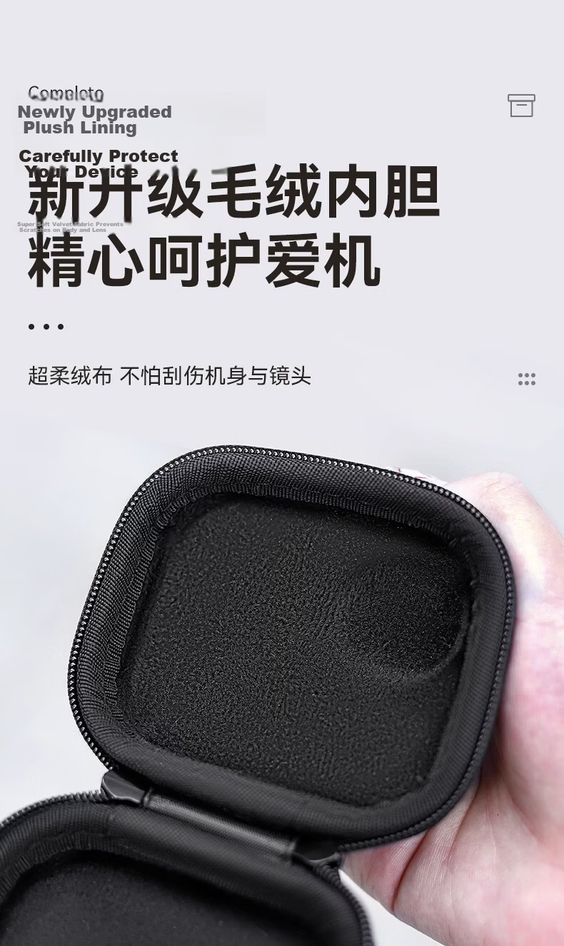 Luna DJI Osmo Nano Storage Bag Mini Protective Case Portable Carrying Box for Sports Camera 6
