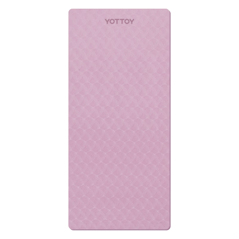Yottoy Yoga Mat Fitness Mat TPE Non-Slip Thickened Extra Wide Extra Long 185*80cm Unisex Exercise Mat for Home Use