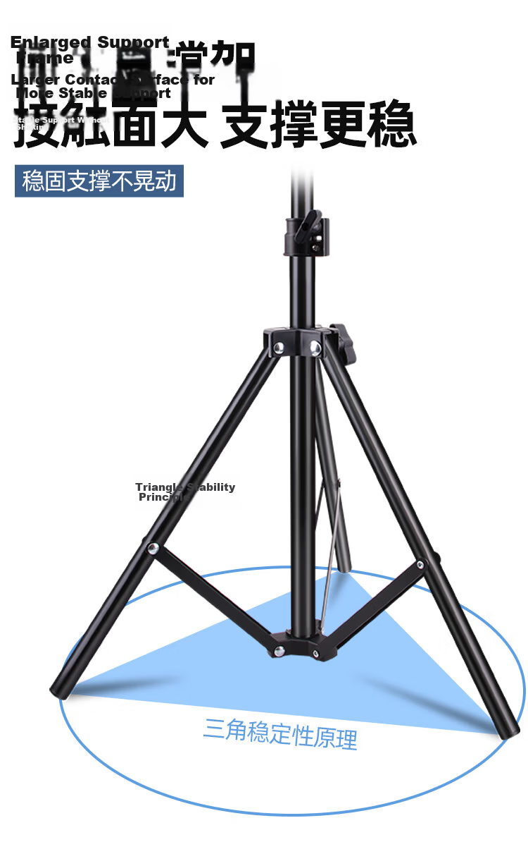 LATZZ 26cm LED Ring Light Live Streaming Fill Light Beauty Light Photography Large Aperture Soft Light Outdoor Desktop Phone Studio Lighting for Influencers 19