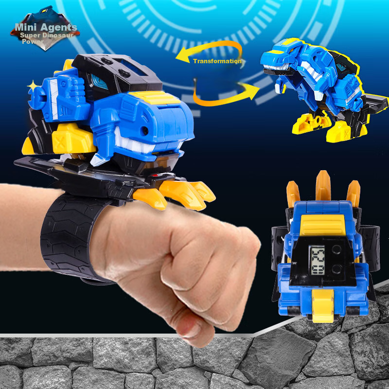 Mini Force X Watch Toy Sammy Dinosaur Power 2 Forte Dragon Transforming Toy Boys Gift Fule Children's Watch