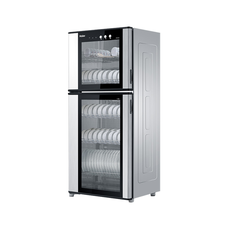 海尔(haier) 大容量100l 家用绿色环保 二星消毒 立式消毒柜/碗柜ztd