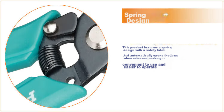 Pro'sKit 8PK-3002D Wire Stripping Pliers with Hanging Ring (0.8-2.6mm) 5