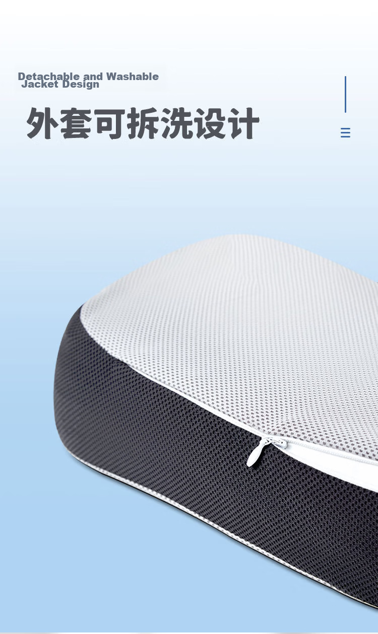 Aeromax Small Memory Foam Pillow for Office Nap, Student Lunch Break, Multifunctional Portable Sleeping Pillow Cushion Pillow 9