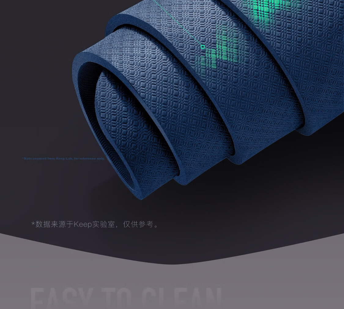 Keep Yoga Mat for Men, Fitness Mat Extended And Widened, Thickened 200*100cm Non-Slip Exercise Mat Training Pad, Gray 11