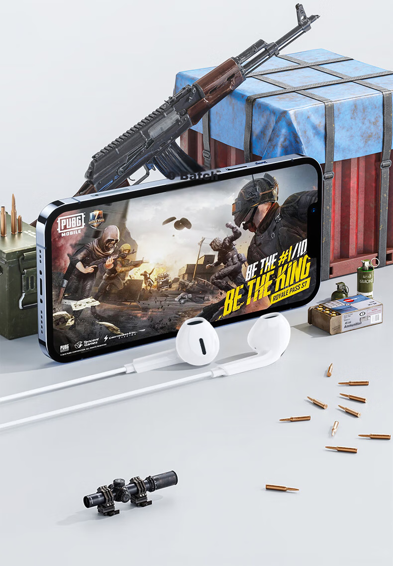 WITGOER 2026 New Wired Lightning Earphones for Apple iPhone 13/14/12/11/Pro Max and iPad Tablet Gaming 23
