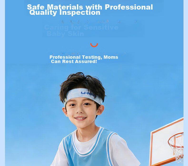 LI-NING Kids Sports Knee Pads Professional Protective Basketball Honeycomb Impact Resistant Knee Guards Patella Running Anti-Fall Leg Protection 20