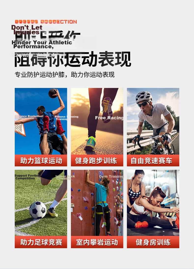 Li-Ning Knee Brace Warmth Sports Meniscus Patella Injury Arthritis Summer Running Basketball Badminton Unisex Mountaineering Cover 3