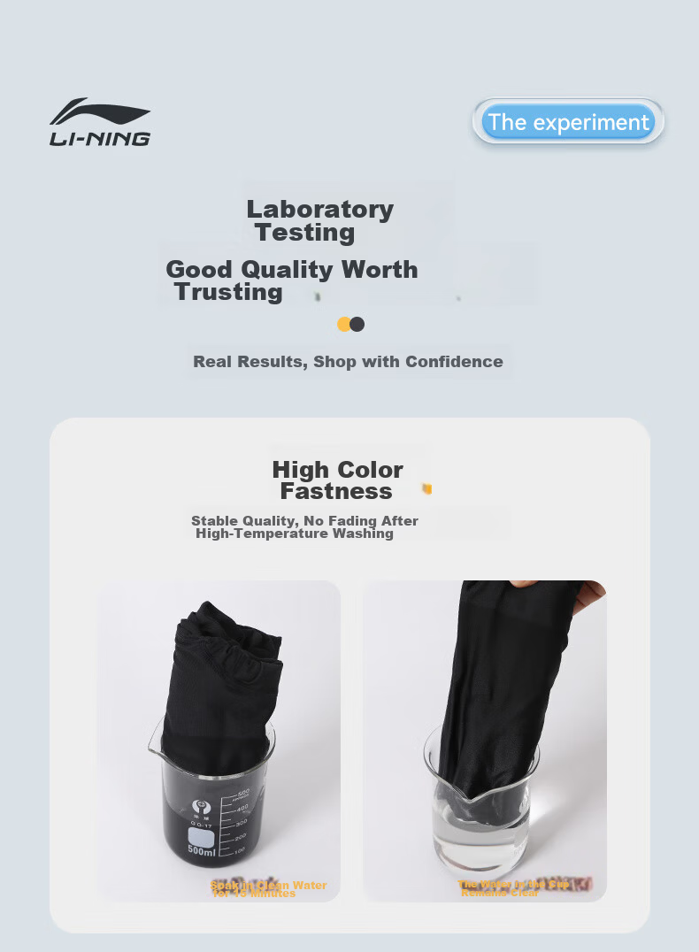 Li-Ning Shorts for Men And Women, Beach Shorts, Quick-Dry Loose-Fit Boxer Briefs with Inner Lining, Anti-Exposure Double-Layer Swim Shorts for Hot Springs And Seaside Running 14