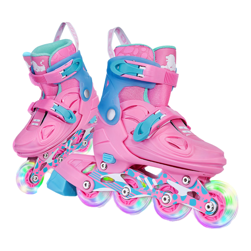 COUGAR Kids Adjustable Roller Skates Set MZS885 for Ages 6-12 [Suitable for Primary and Secondary School PE Classes]