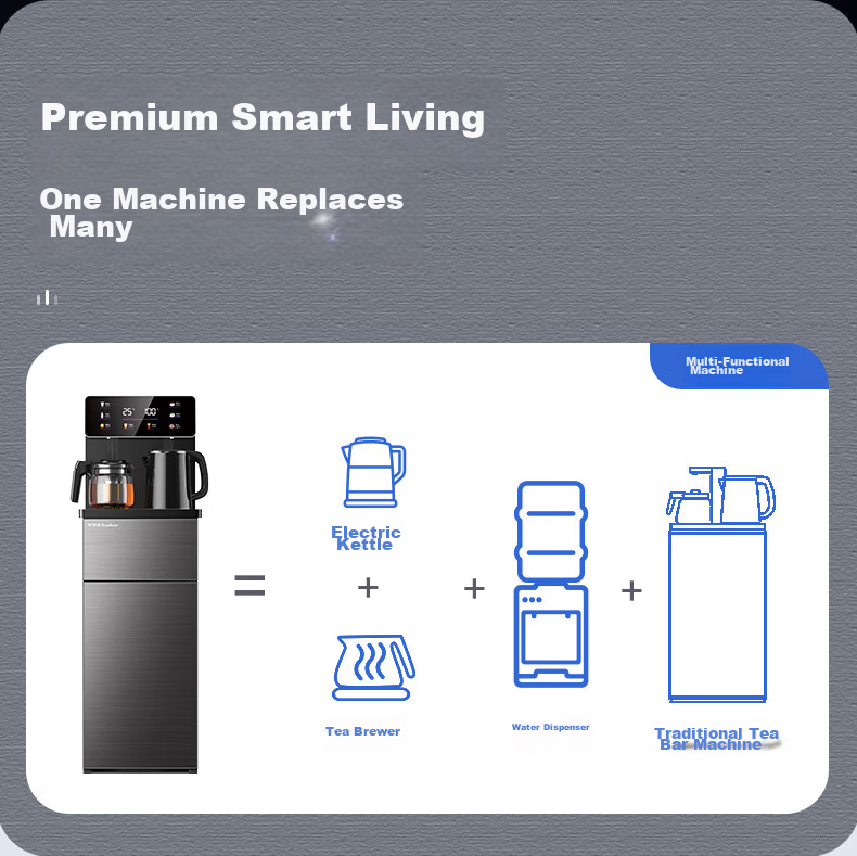 Royalstar Household Bottom-Loading Water Dispenser Voice-Controlled Tea Bar Machine JD Self-Operated Kettle Tea Maker Heating Model CY2853 10