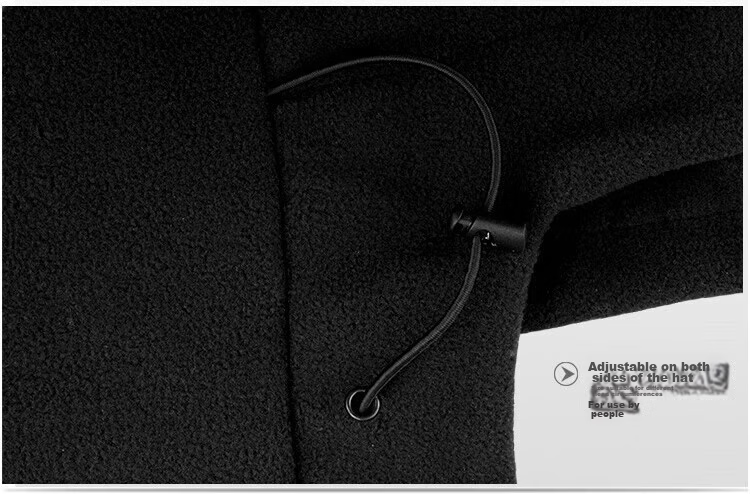 Adandyish Thermal Head Cover Hat Electric Vehicle Cold-Resistant Autumn Winter Riding Unisex Fleece Windproof Dust Mask Neck Warmer 2-Pack 8