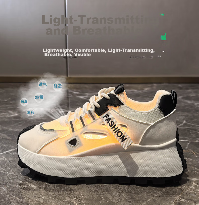 Cartelo Crocodile Women's Casual Shoes Platform Sneakers Thick-soled Lightweight Sports Shoes 1691 Mika Size 37 4