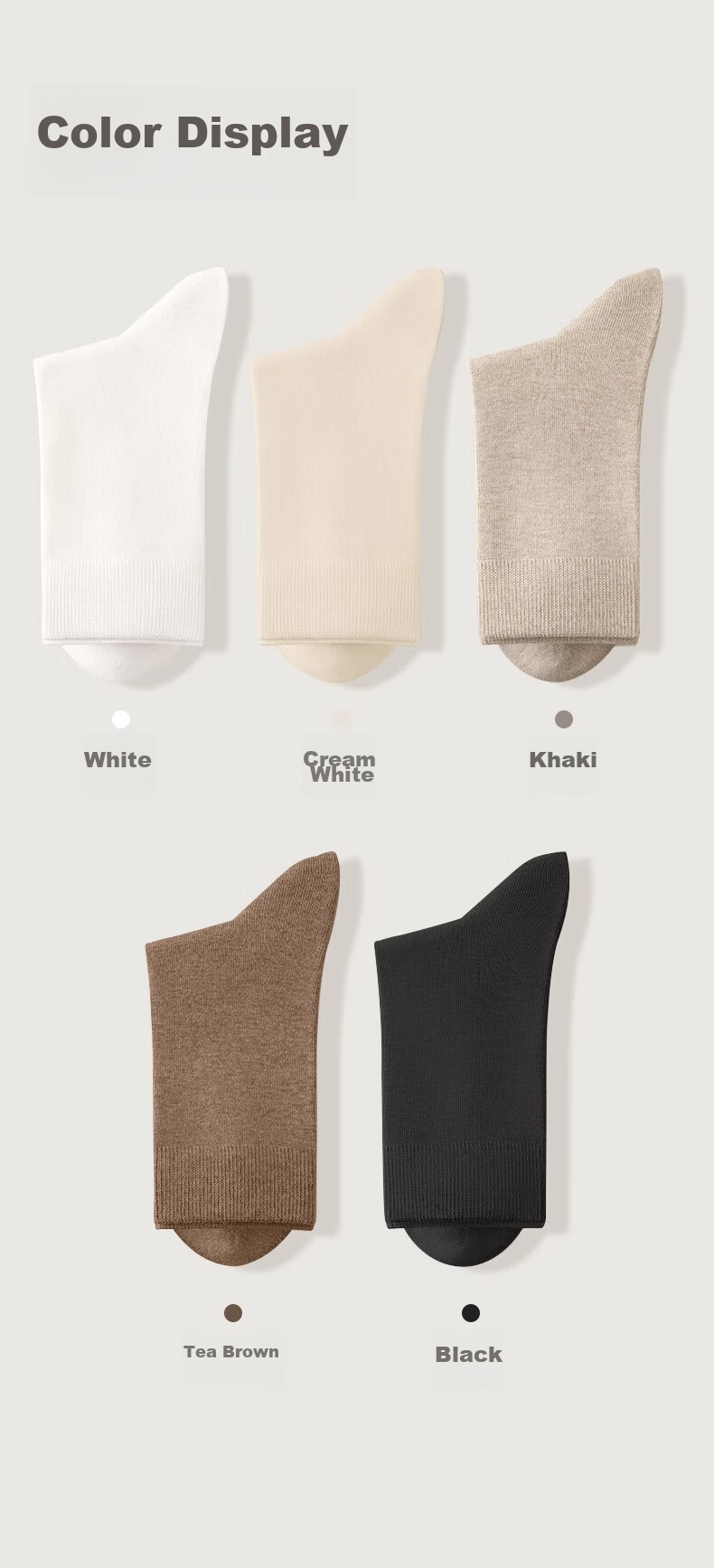 CHUYISHENG Disposable Socks for Children, Travel Spring And Summer Unisex Daily Wear Mid-Calf Socks, Sweat-Absorbing And Breathable 16