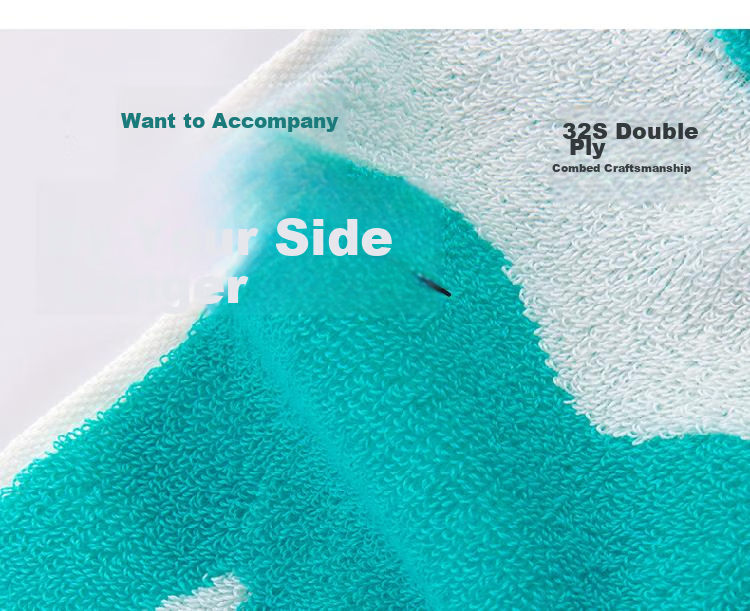 Jieyu × JDear JD.com Co-branded Summer Special Antibacterial Class A Pure Cotton Towel Twisted Popsicle 7