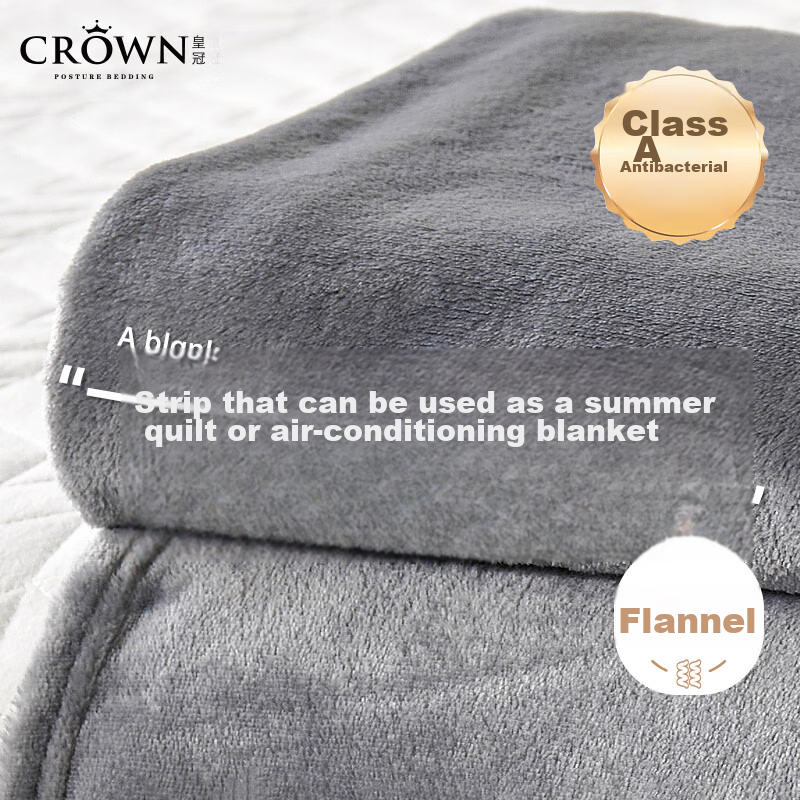 CROWN Summer Cooling Air Conditioning Blanket 1.5m x 2m Nap Throw Small Blanket Bedspread Summer Sofa Shawl Gift