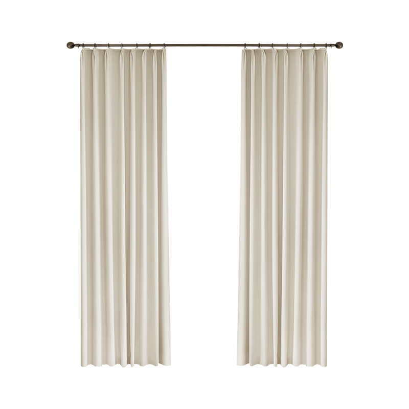Ali Blackout Curtain Sunshade No-Drill Home Magic Tape Adhesive Curtain 0.9m Width x 1.8m Height