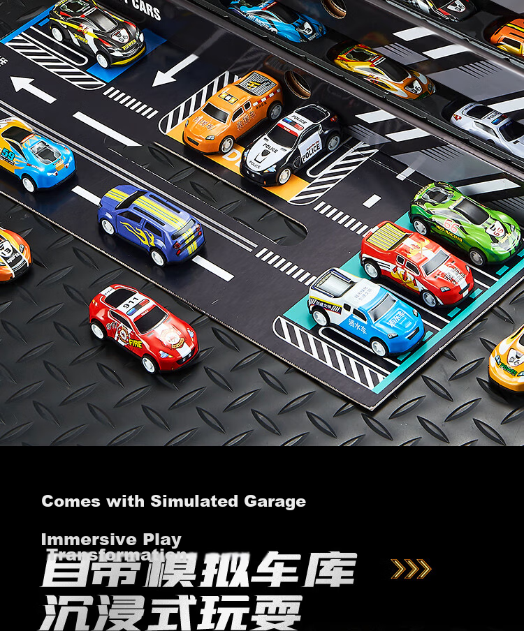 BAOLE STAR TOYS Children's Toy Car Model, Alloy Car Shell Realistic Model, Boys' Birthday Gift, Excavator Engineering Vehicle Set 10