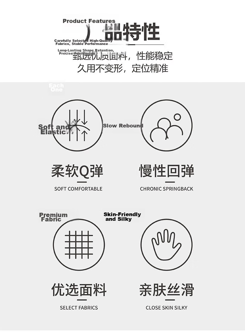 KPTE Mouse Pad [Ergonomic Wrist Rest], Gradient Mouse Wrist Support, Silicone Non-Slip Keyboard Hand Rest for Wome 4
