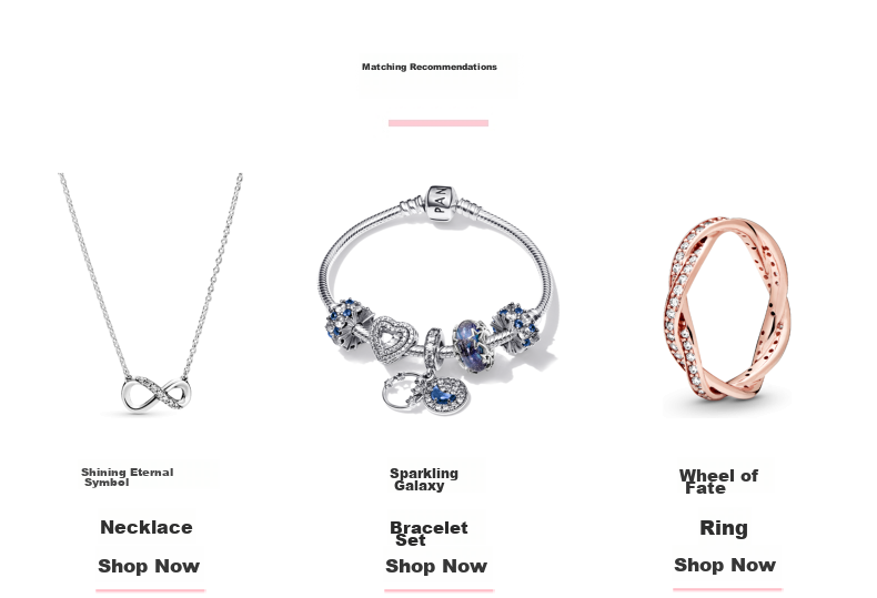 PANDORA White Rose Necklace Set Imitation Shell 3D Luxury Elegant Birthday Gift for Girlfriend 7