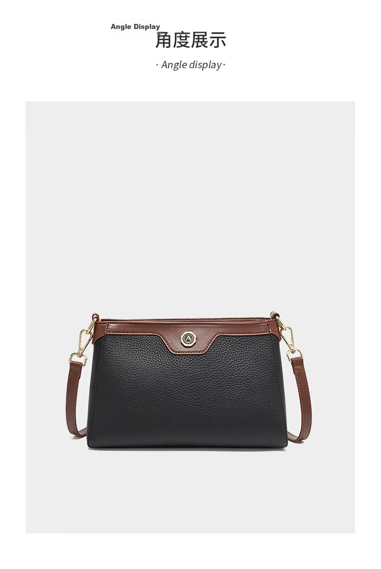 Aokang Women's Trendy Cowhide Phone Bag Premium Small Square Light Luxury Crossbody Shoulder Bag Birthday Gift for Mom and Wife 22