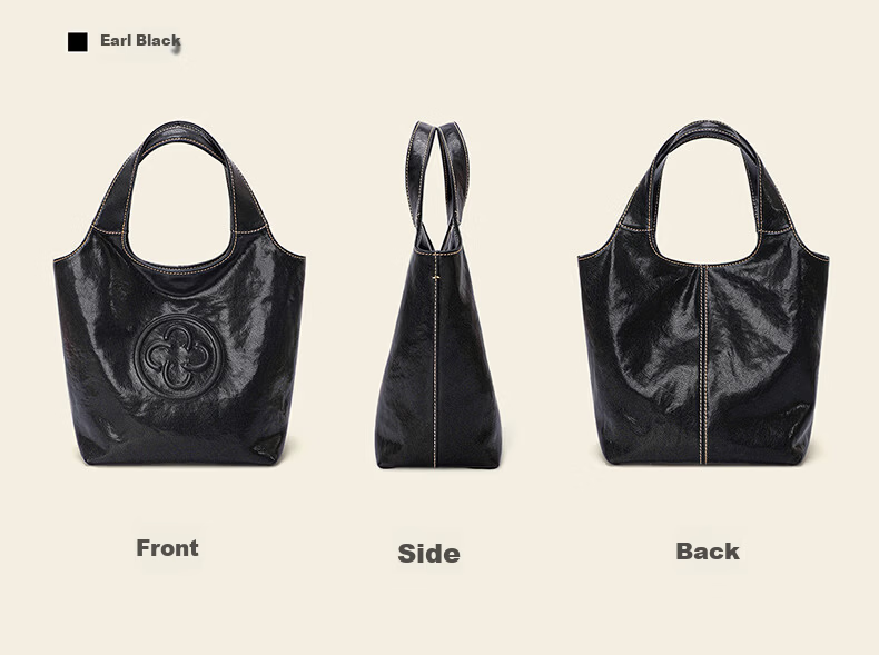 CASSILE Celebrity Style Vegetable Tanned Cowhide Tote Bag Women Luxury Handheld Crossbody Bag Birthday Qixi Festival Gift 73