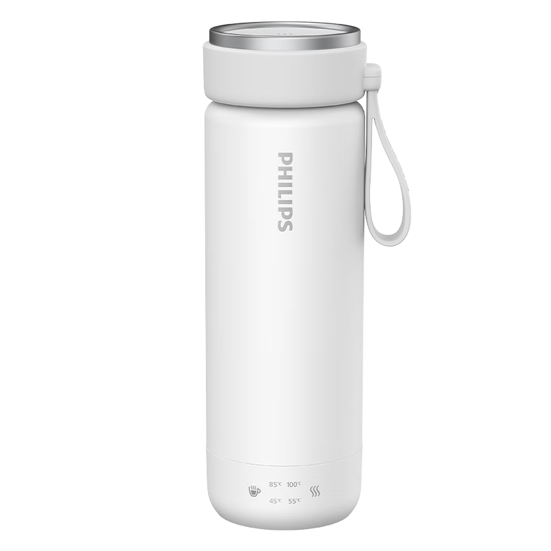 PHILIPS Electric Kettle Thermos Mini Portable Travel Temperature Control Cup for Men and Women Holiday Gift