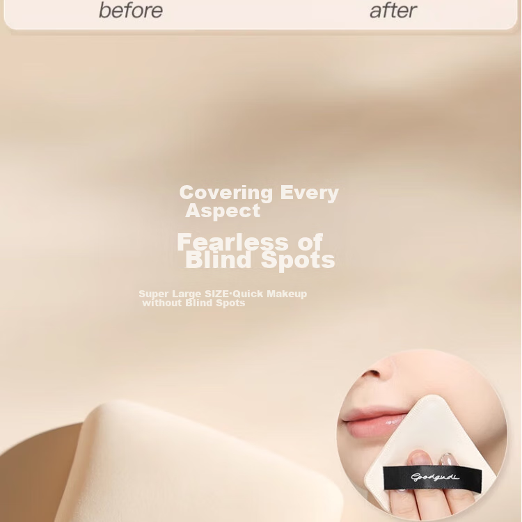 Goood GOOOD Cotton Candy Powder Puff, Ultra-Soft, No Powder Eating, Dual-Use for Dry And Wet, Air Cushion Foundation, Specialized for Setting Makeup 17