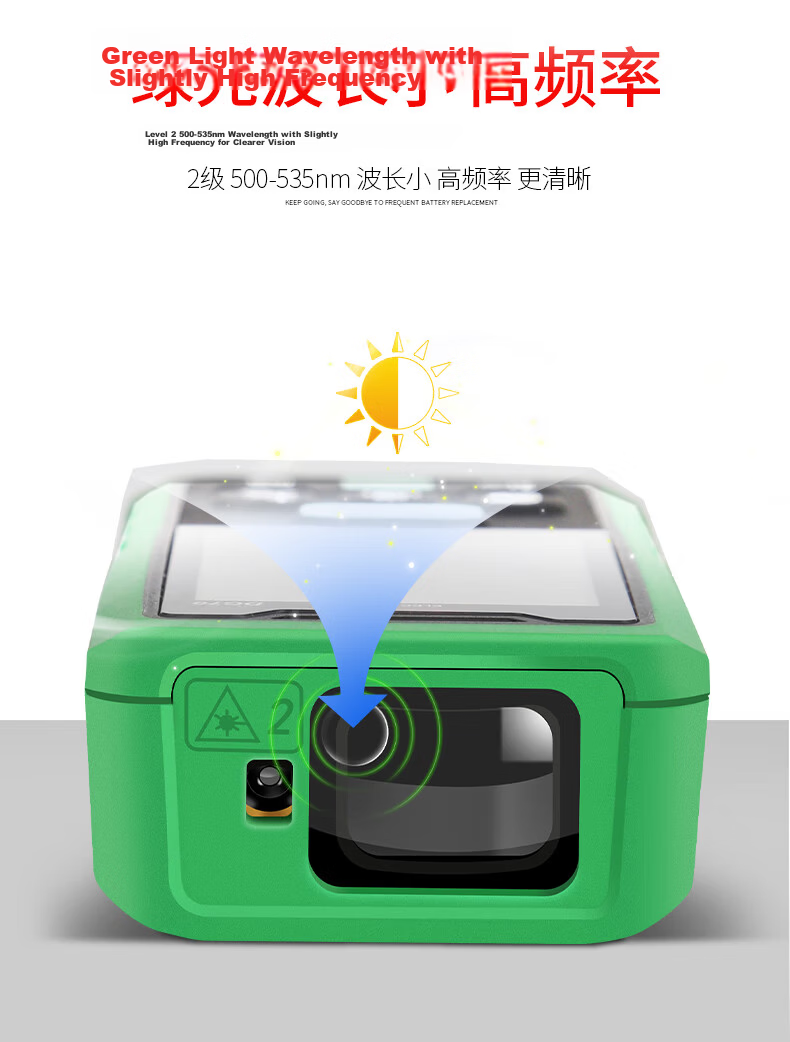 DELIXI ELECTRIC Laser Distance Meter High-Precision Infrared Room Measuring Device for Home Use Electronic Ruler DB Series Dual Horizontal Bubbles 100 Meters 10