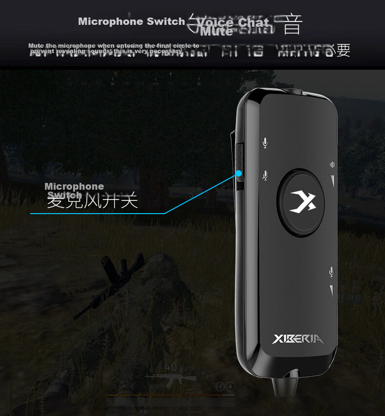 XIBERIA U2 USB External Independent Sound Card 7.1 Channel 3.5mm Audio Interface Converter Computer External Earphone Microphone Speaker Gaming Sound Card Black 5
