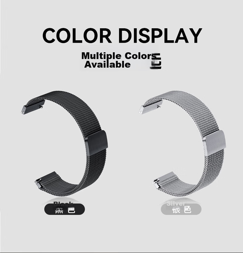 CangHua Compatible with OPPO Watch4Pro Strap, Suitable for WatchX3/X2/S/OnePlus Watch 2, Milanese Metal Magnetic + Wild Trail Loop Knit + Silicone Magnetic + Storage Pouch 2