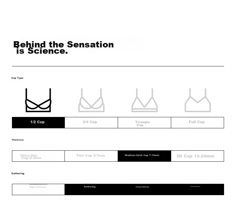 Bananain [Liu Haocun's Choice] 516S Bandeau Non-Slip Women's Bra, Push-Up, Beautiful Back, Seamless, Wedding Dress Special Bra 43