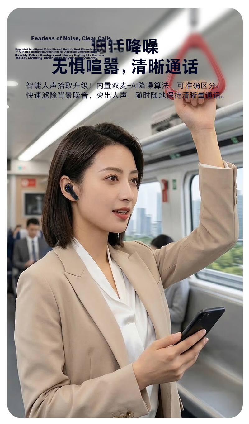 JBL T280TWS X3 Wireless Bluetooth Earphones Semi-In-Ear Music Call Noise Cancelling Gaming Headset Long Battery Life Compatible with 2026 Latest Model Gift Recommendation Pink 13