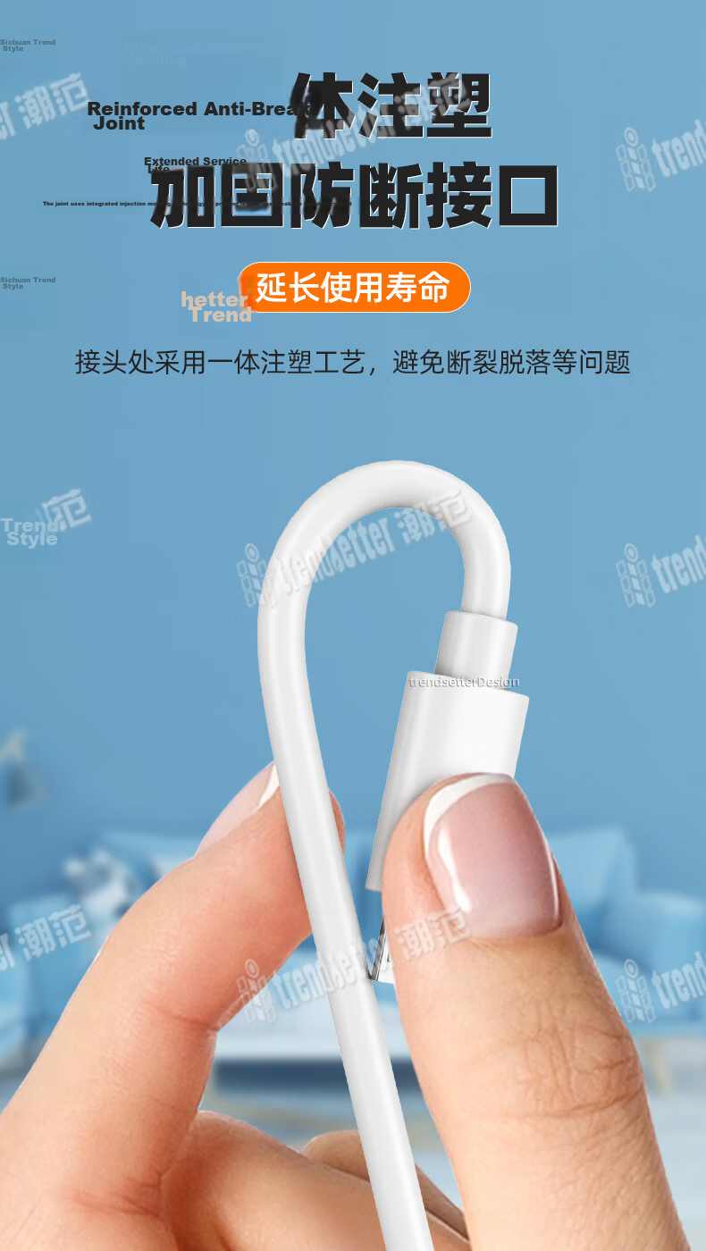 ChaoFan Compatible Power Extension Cable for Xiaomi 2K PTZ Camera 3M, Ezviz, Lechange 360, Huawei, Xiaopai, Xiaobai, TP-Link Surveillance Power Cable, Android Charging Cable 9