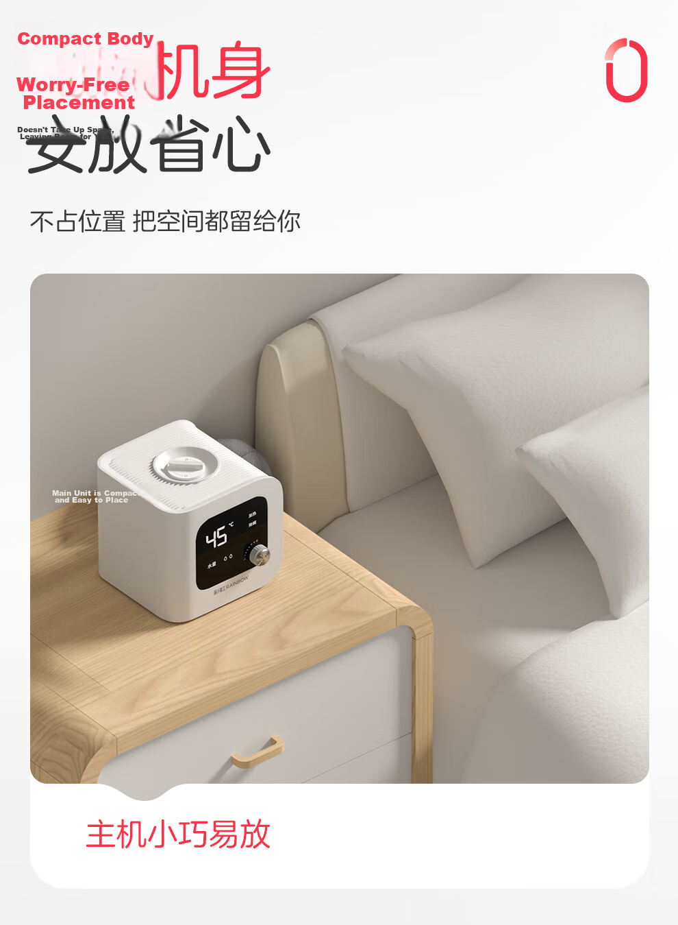 Rainbow High-Temperature Protection Double Precision Temperature Control Mite Removal Fleece Water Heating Blanket Electric Heating Blanket 2.0*1.8m 25