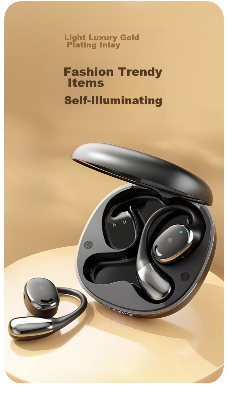 Aigo Bluetooth Bone Conduction Open-Ear Wireless Earphones SJ275 Black 3