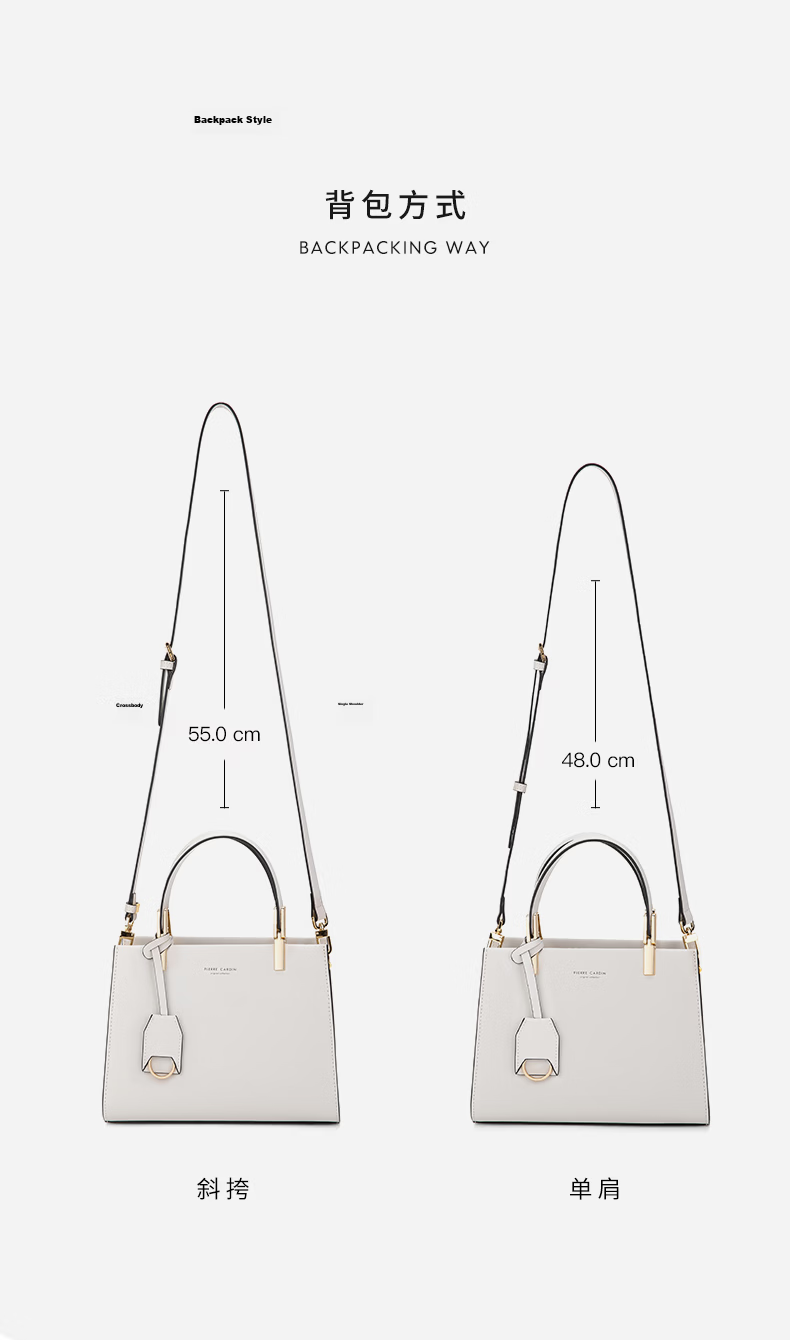 Pierre Cardin Luxury Women's Bag 2026 New Handbag High-End Shoulder Crossbody Bag Birthday Gift for Wife Girlfriend 15
