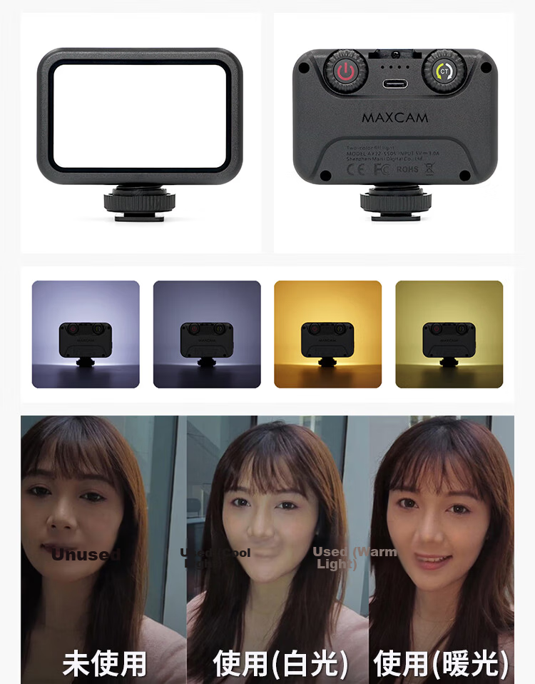 MAXCAM Compatible with DJI Osmo Pocket 4/3, Octopus Mini Tripod for Vlog, Portable Stand, Outdoor Base Accessory 4