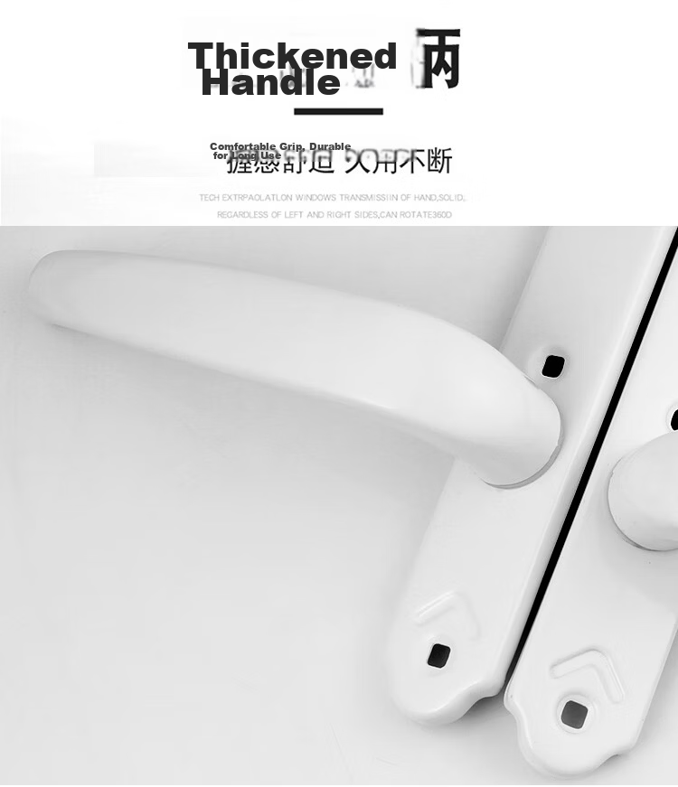 Auburn Handle Lock Plastic Steel Door Lock Swing Door Lock Glass Door Lock Home Office Entrance Door Lock 8525 8