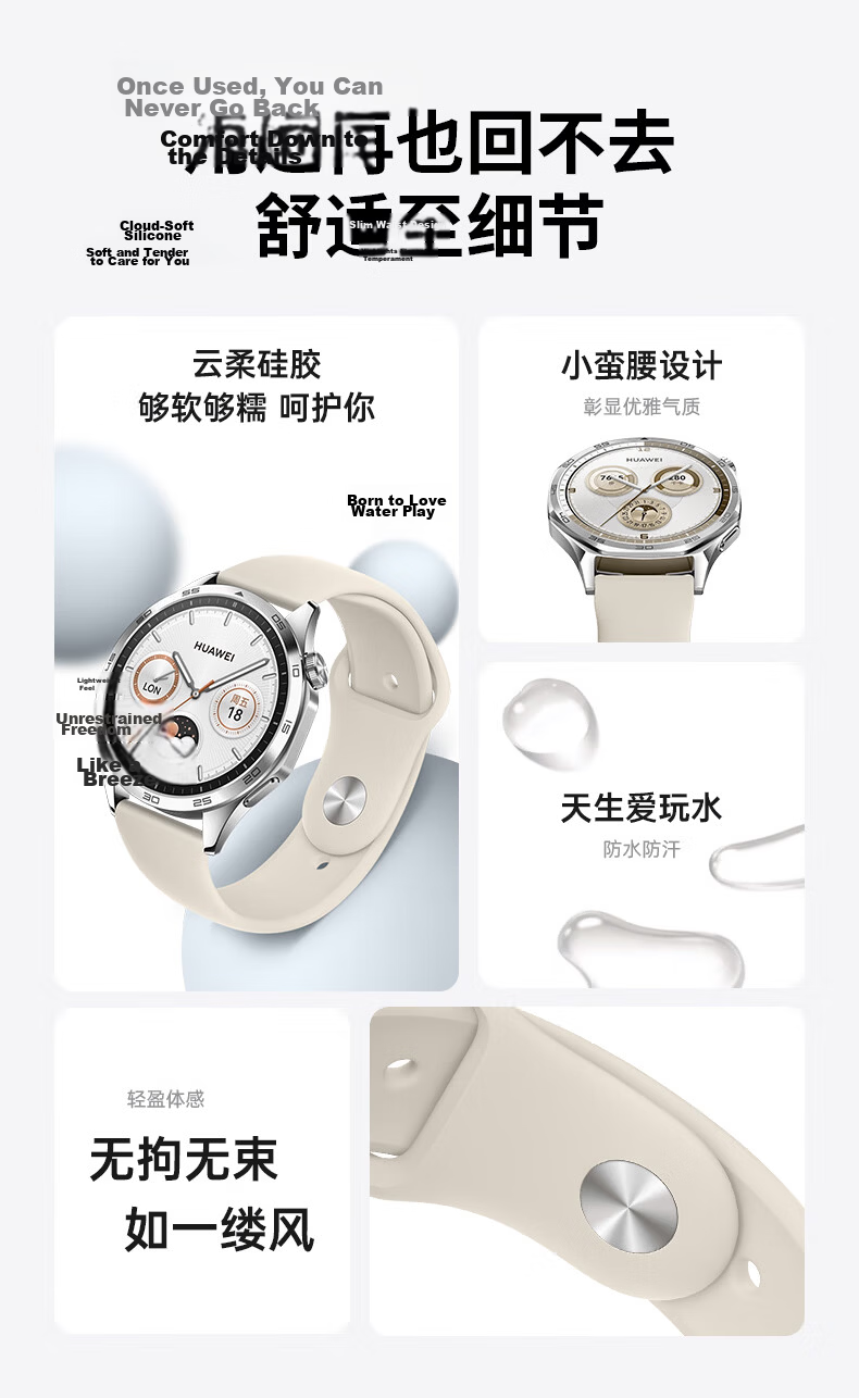 Binghong Compatible Huawei Watch 6/6 Pro Strap, Huawei GT7/GT6 Strap for Women, Huawei Watch 5 Strap, GT5/GT5 Pro/GT4/GT3 Pro 41mm Watch Band 1
