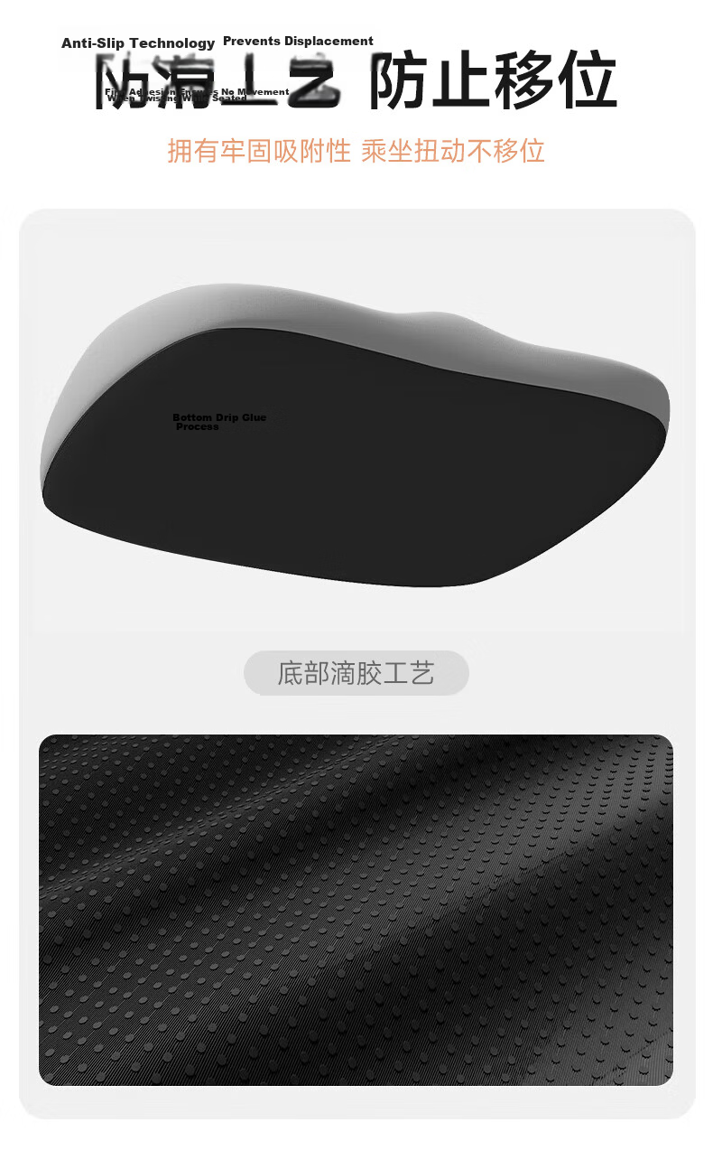 Nanjiren Seat Cushion Long Sitting Pain Relief Student Dorm Summer Chair Pad Office Cushion Gaming Chair Seat Pad 7