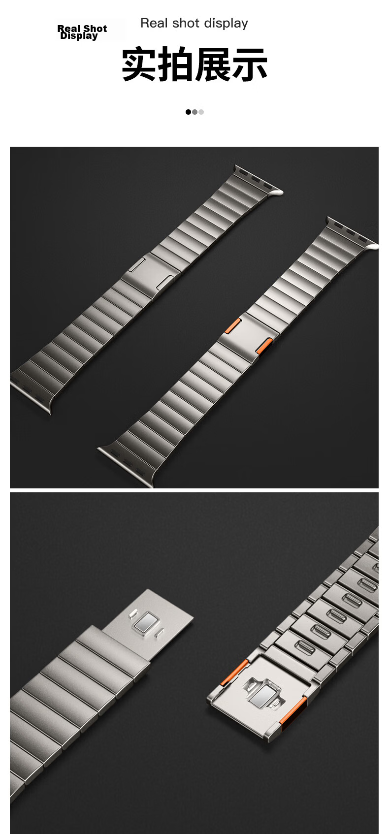 BHO Metal Magnetic Strap for Apple Watch Ultra 4, Series 12/11, Stainless Steel Band for iWatch Series 10/9/8/7/SE3/Ultra 3 8