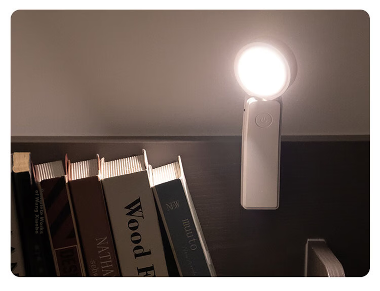 Heart Lock Rechargeable Desk Lamp, Eye Protection Lamp for Study, Dormitory Bedroom Bedside Lamp, Student-Specific Reading Light, Desk Lamp for Office Use, Small Night Light 18