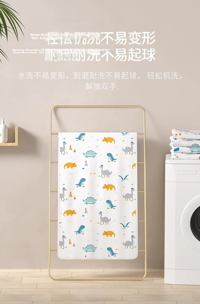 AIBEDILA Large Washable Baby Diaper Pad, Adult Care Mat, Antibacterial Pure Cotton Breathable Bed Sheet, Menstrual Pad, 180*200 11